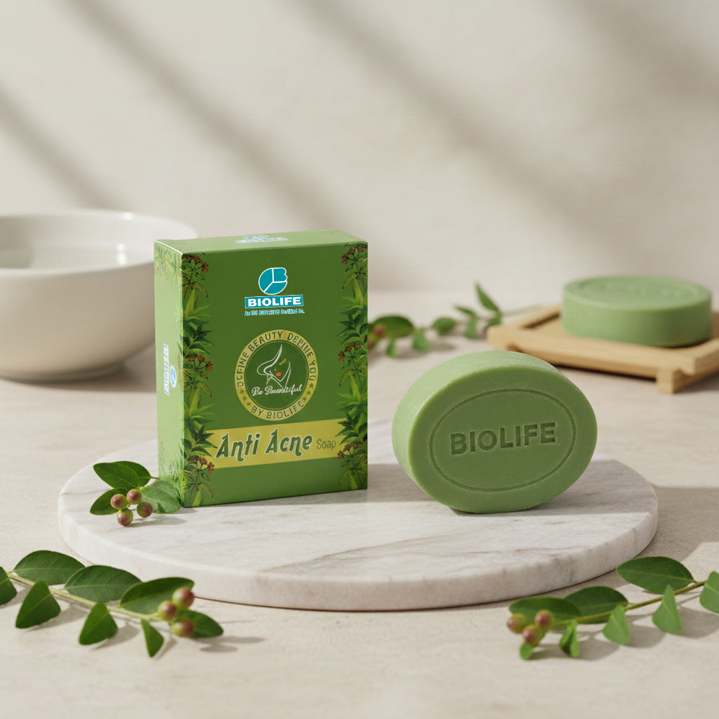 ANTI ACNE SOAP | Fights acne and blemishes 75GM
