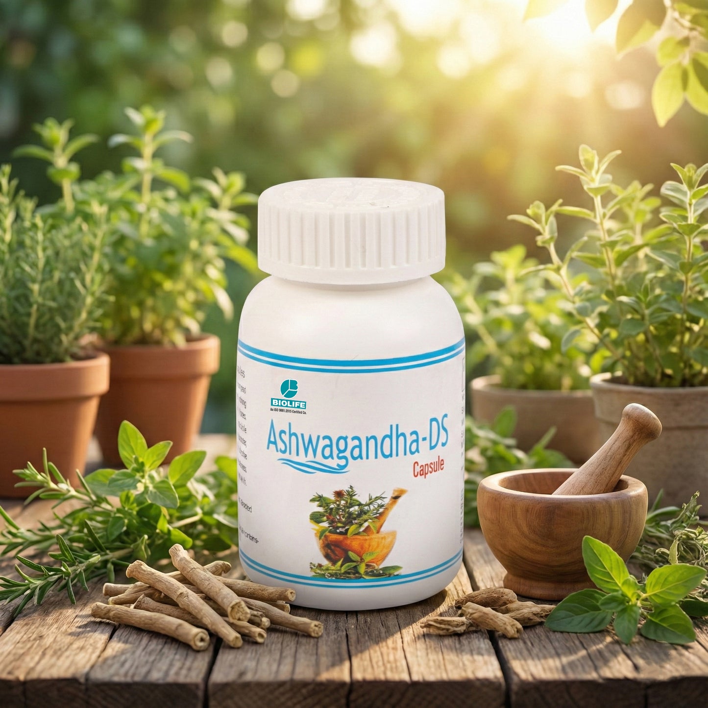 ASHWAGANDHA CAPSULES | Muscle & Strength Enhancement (1x60)