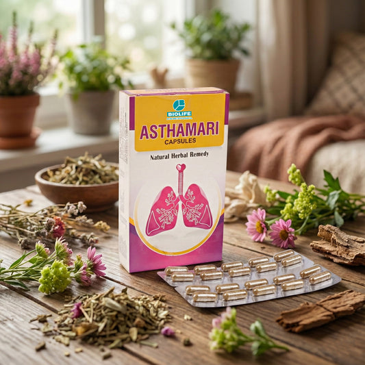 ASTHAMARI CAPSULES |  Support healthy respiratory function (3X20)