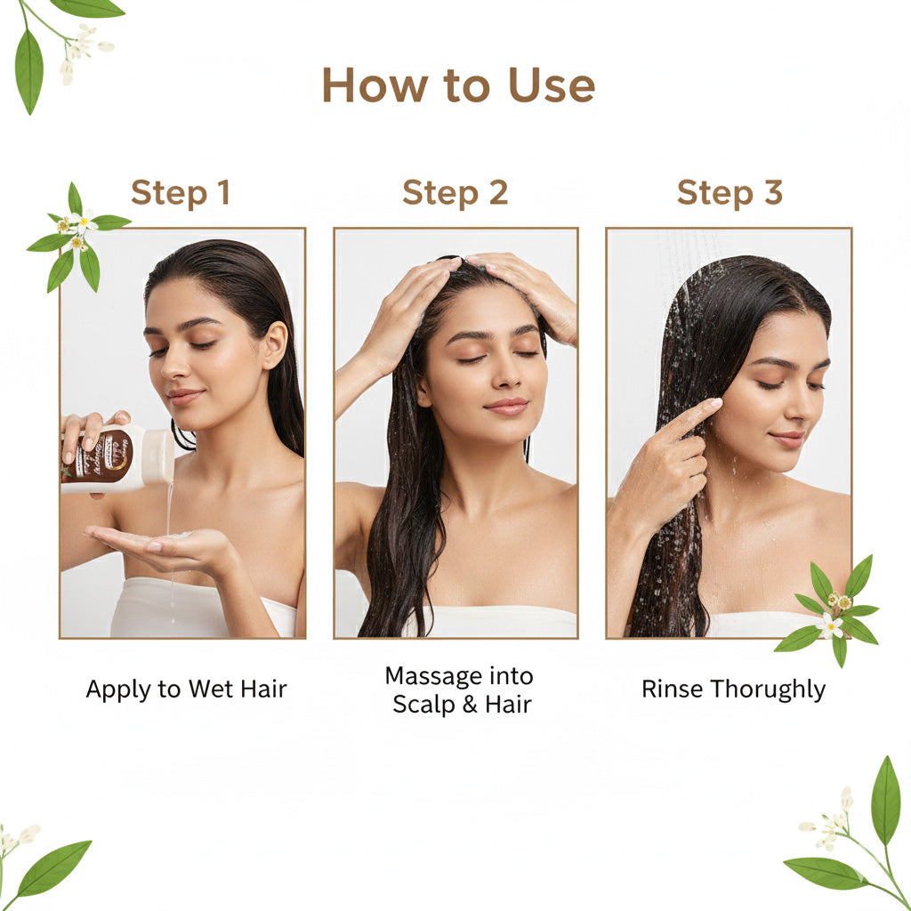 BHRINGRAJSHIKAKAI SHAMPOO | Nourishment to the hair roots and scalp 100ML