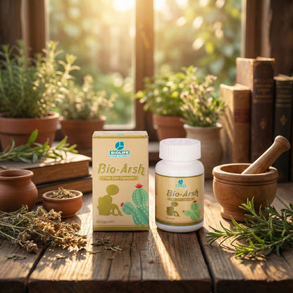 BIOARSH CAPSULES | Chronic constipation & Piles Treatment (1x60)