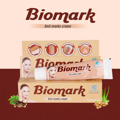 BIOMARK CREAM | For Stretch Marks, Pregnancy Marks, Burn Marks & Scar Marks 25GM
