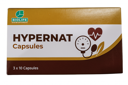 HYPERNAT CAPSULES| Support Normal Blood Pressure & Cardiovascular Health (3X10)