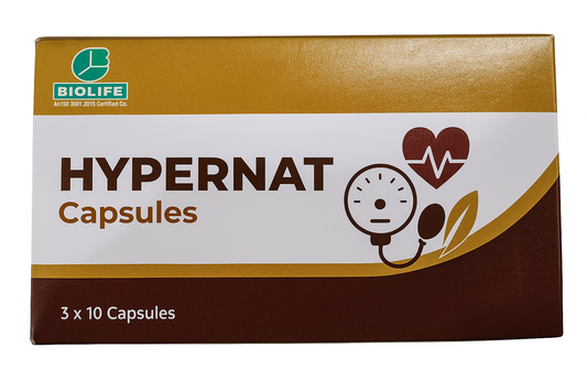 HYPERNAT CAPSULES| Support Normal Blood Pressure & Cardiovascular Health (3X10)