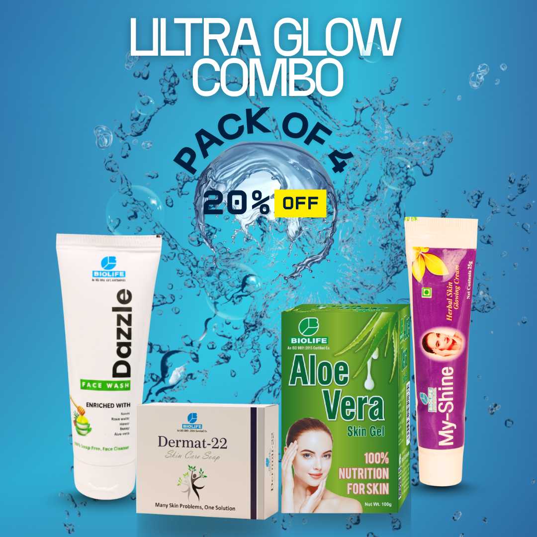 BIOLIFE- Skin Care Essentials Combo (Pack of 4)