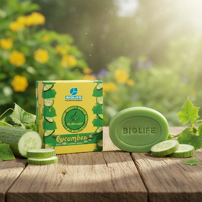 CUCUMBER SOAP | Improves the skin's firmness and texture 75GM