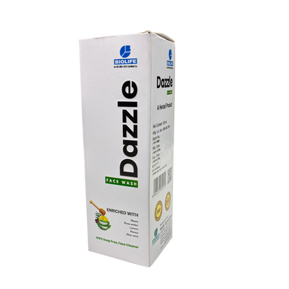 DAZZLE HERBAL FACE WASH 60ML