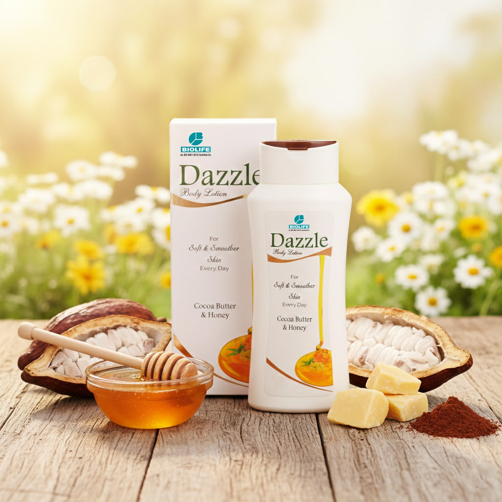 DAZZLE (BODY LOTION) | Restore suppleness to dry skin 150ML