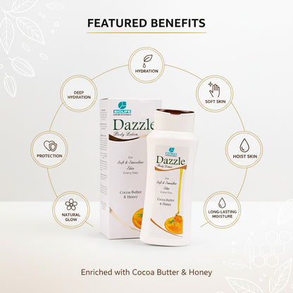 DAZZLE (BODY LOTION) | Restore suppleness to dry skin 150ML