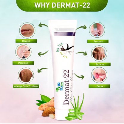 DERMAT-22 cream | Treats Wide Range of Chroinic Skin Conditions 25 gm