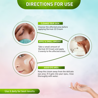 DERMAT-22 cream | Treats Wide Range of Chroinic Skin Conditions 25 gm