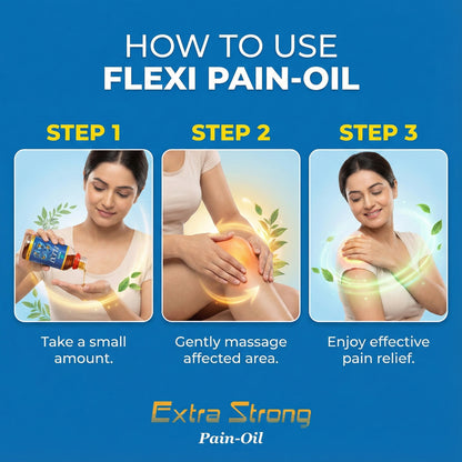 FLEXI (Joint Pain Oil) | Relief from various body pains & stiffness 50ML