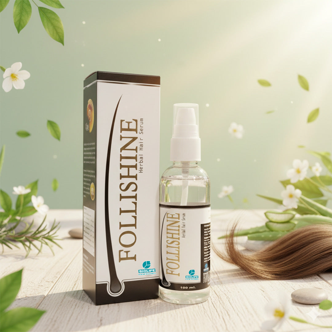 FOLLISHINE HAIR SERUM | Promotes Hair Growth and Prevents Hair Fall 100ML