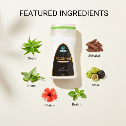 FOLLISHINE SHAMPOO | For strengthen & revitalize your hair 100ML