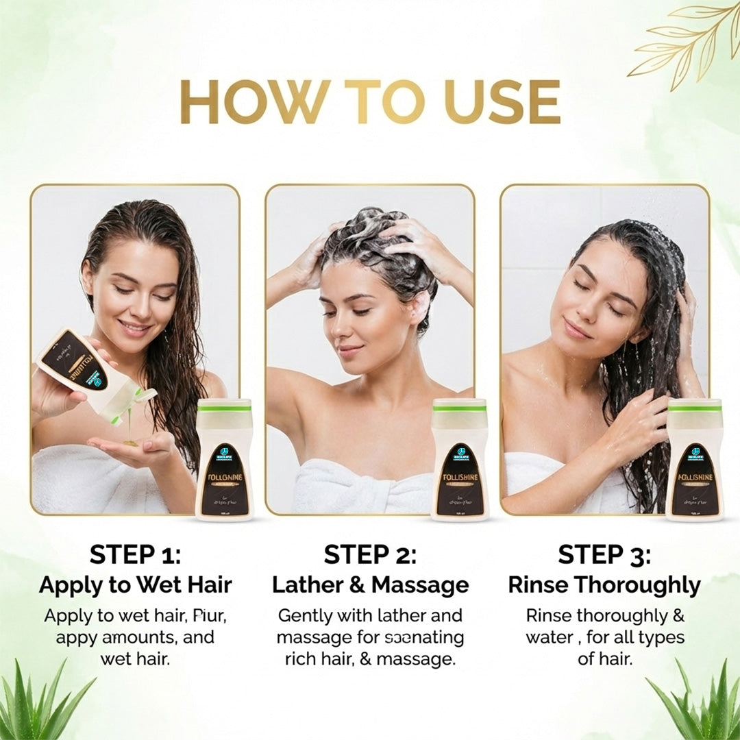 FOLLISHINE SHAMPOO | For strengthen & revitalize your hair 100ML