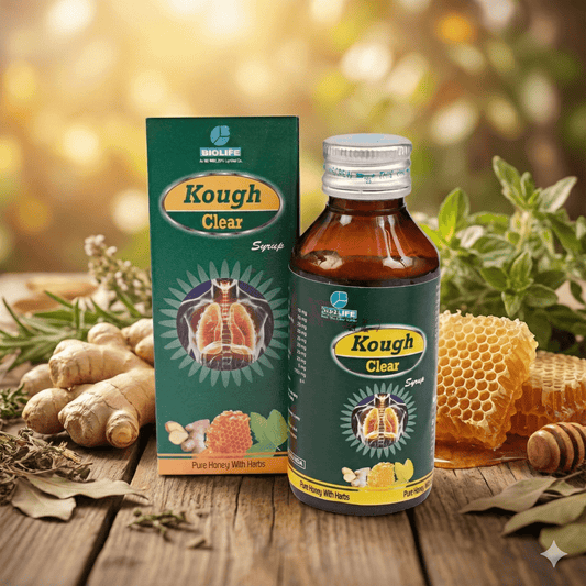 KOUGH CLEAR SYRUP| Soothe Your Throat & Respiratory System | 100ML
