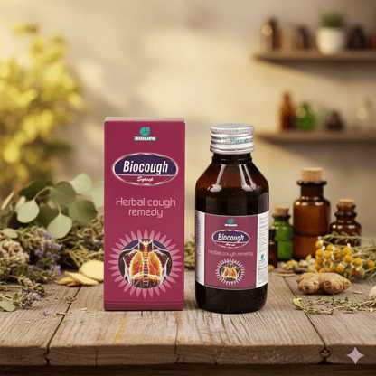 BIOCOUGH SYRUP| Acute & Chronic Bronchitis, Cold & Sore Throat| 100ML