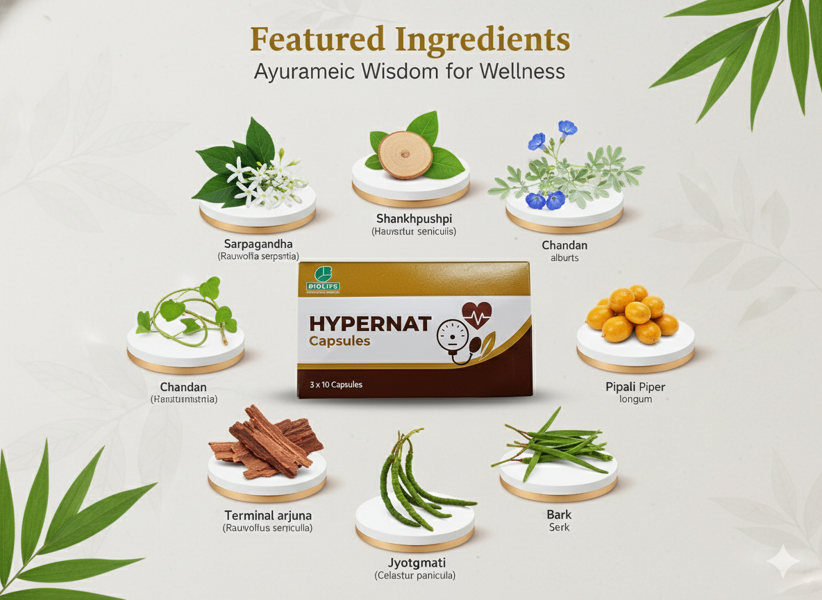 HYPERNAT CAPSULES| Support Normal Blood Pressure & Cardiovascular Health (3X10)