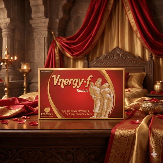 VNERGY-F TABLETS| Stress Reduction and Energy Boost  (1X10X10)