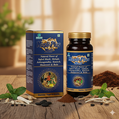 MUSLI PLUS MALT | Promote Stamina, Vigor & Vitality 400ML