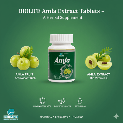 AMLA EXT.TABLETS|  Powerful Antioxidant, Your Body's Defense & Vitality (1x60)
