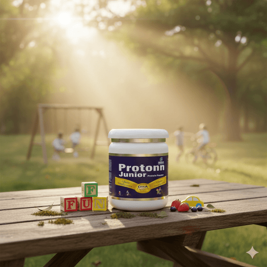 PROTONN JR.PROTEIN POWDER| Helps in Muscles Stable & Strong 200gm