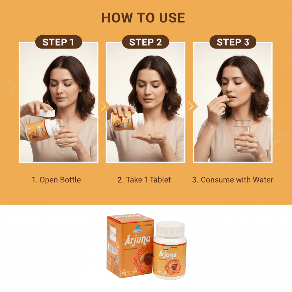 ARJUNA EXT. TABLETS| General Well-Being, Heart Care & Sexual Wellness (1x60)