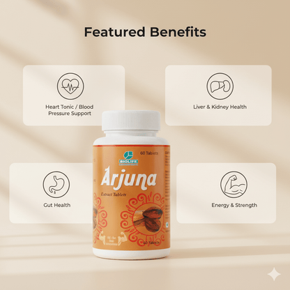 ARJUNA EXT. TABLETS| General Well-Being, Heart Care & Sexual Wellness (1x60)