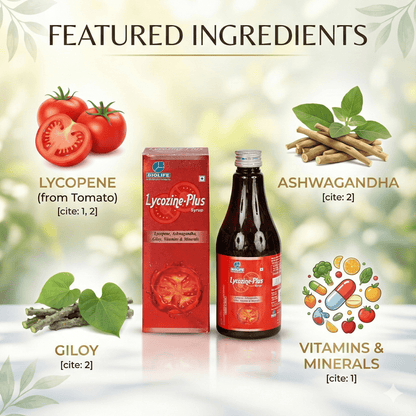 LYCOZINE SYRUP| Powerful Antioxidant | Immunity & Vitality Boost| 300ML