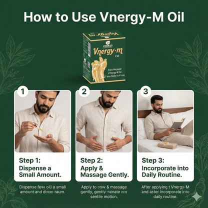 VNERGY-M OIL | Support for intimacy, confidence & conjugal pleasure 15ML
