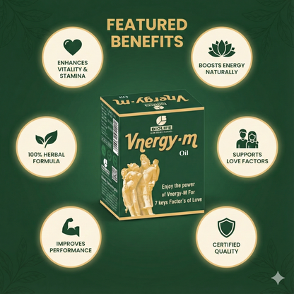 VNERGY-M OIL | Support for intimacy, confidence & conjugal pleasure 15ML
