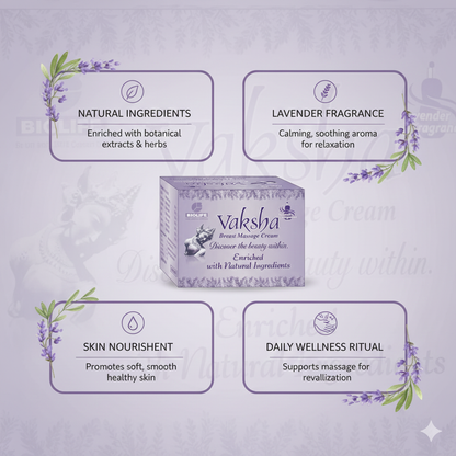 VAKSHA BREAST CREAM | Nourish tissues and promote growth 80g