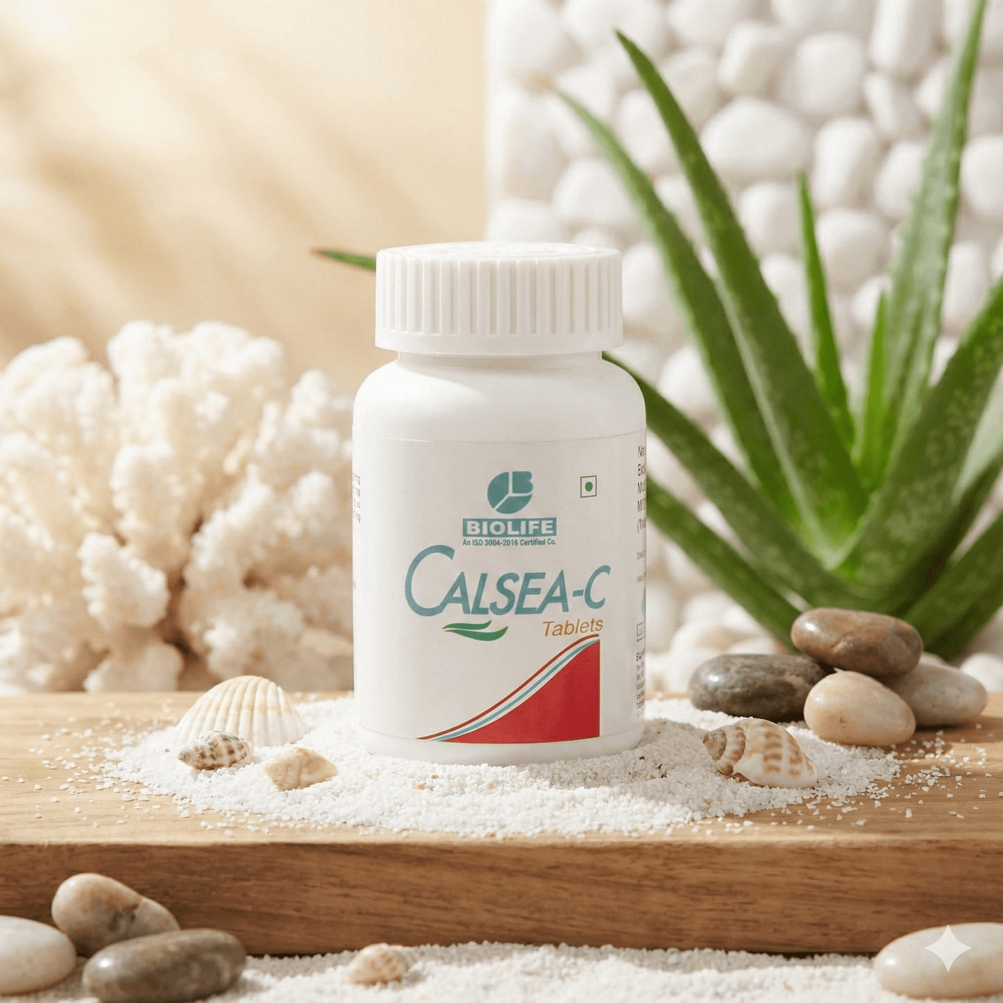CALSEA-C TABLETS| Support Bone and Muscle health for active life| (1x60)
