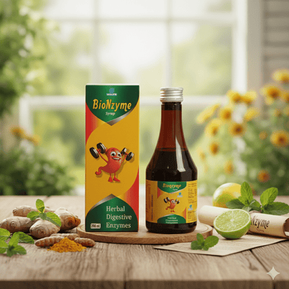 BIONZYME SYRUP| For Bloating, Indigestion & overall digestive health| 100ML