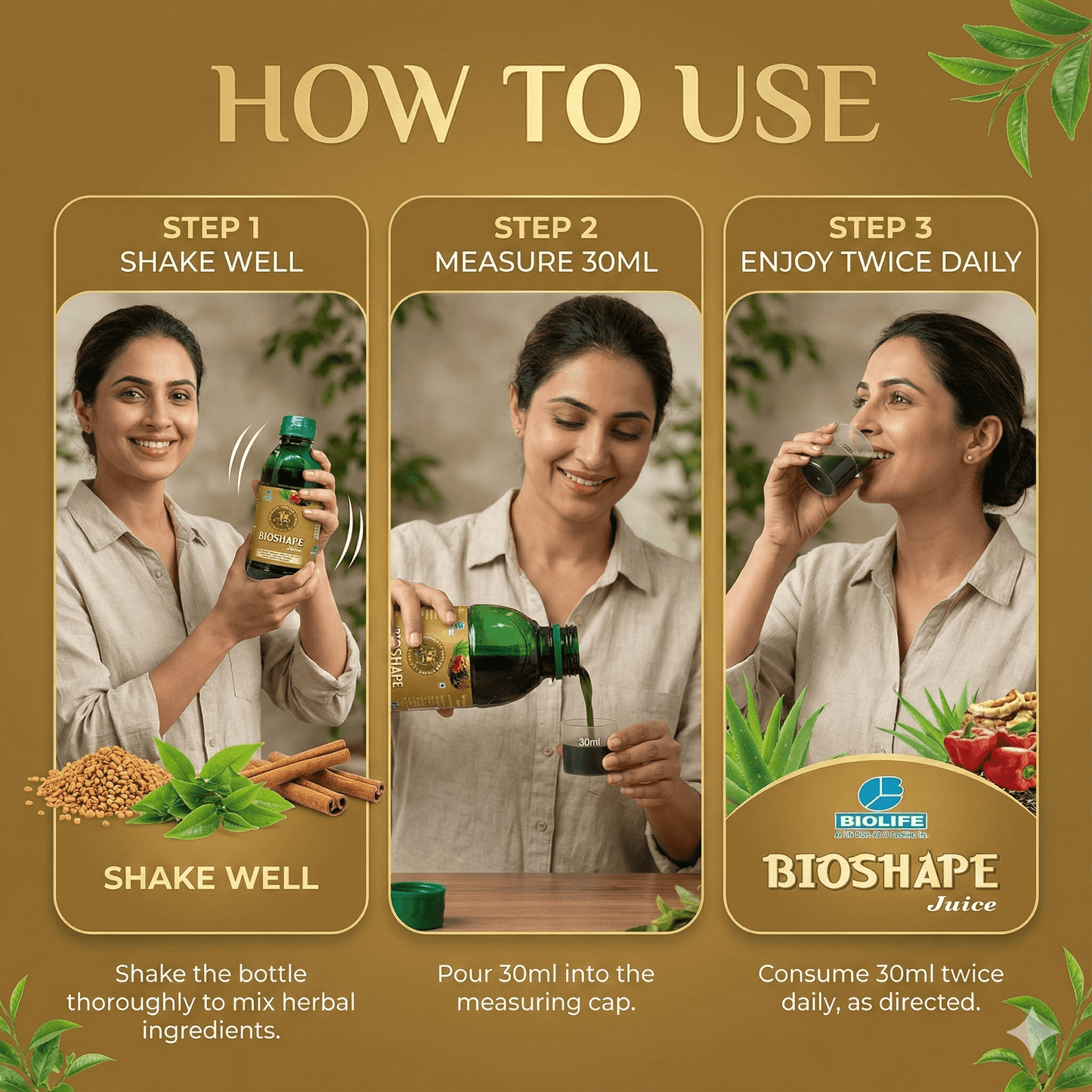 BIOSHAPE JUICE 500ML