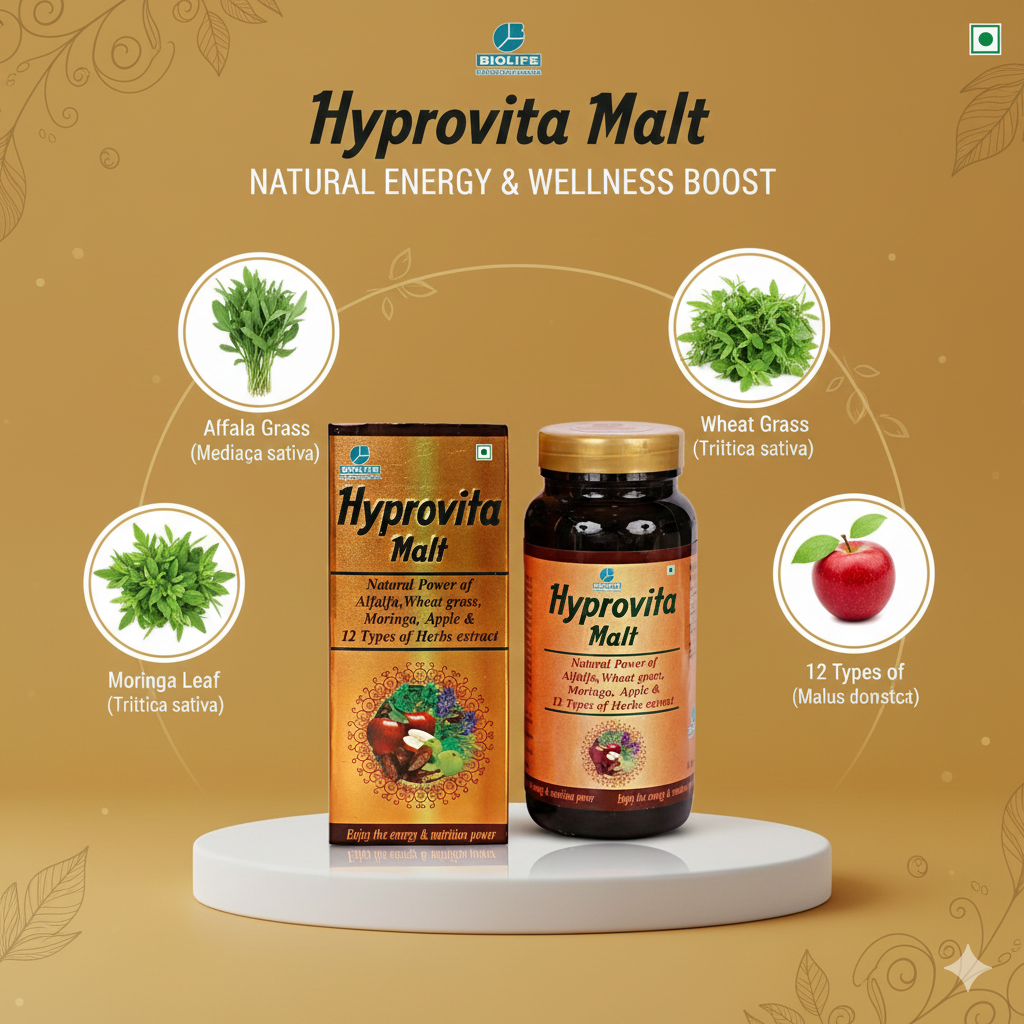HYPROVITA MALT | Support general health and well-being 400ML