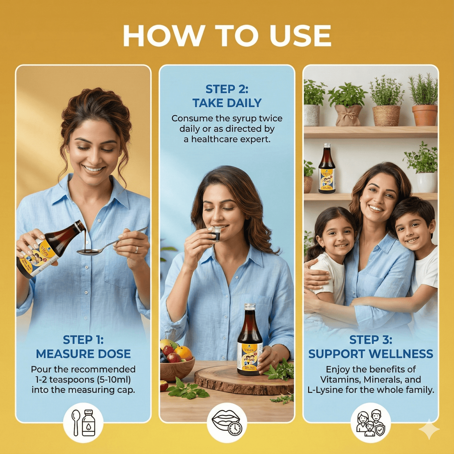 VITEX SYRUP| Minimizes Radicals Damage and Skin Ageing| 200ML