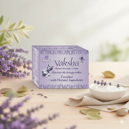 VAKSHA BREAST CREAM | Nourish tissues and promote growth 80g