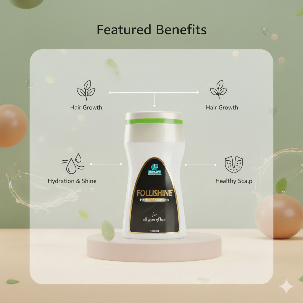 FOLLISHINE HAIR SERUM & SHAMPOO (COMBO PACK)