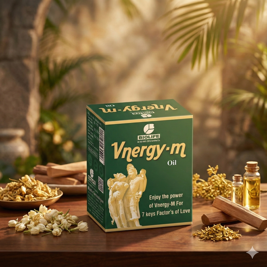VNERGY-M OIL | Support for intimacy, confidence & conjugal pleasure 15ML