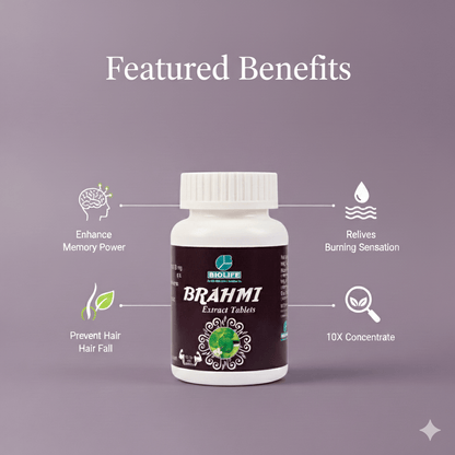 BRAHMI EXT.TAB| Improves Mental Agility & Treats Weak Memory (1x60)