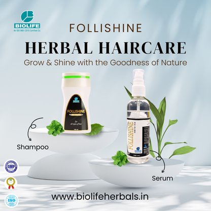 FOLLISHINE HAIR SERUM & SHAMPOO (COMBO PACK)
