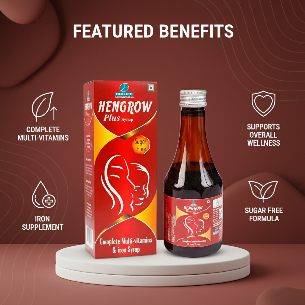 HEMGROW PLUS SYRUP | Support healthy blood sugar levels 200ML