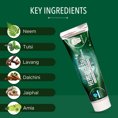 BIOLIFE- Herbofresh toothpaste COMBO (Pack of 3)