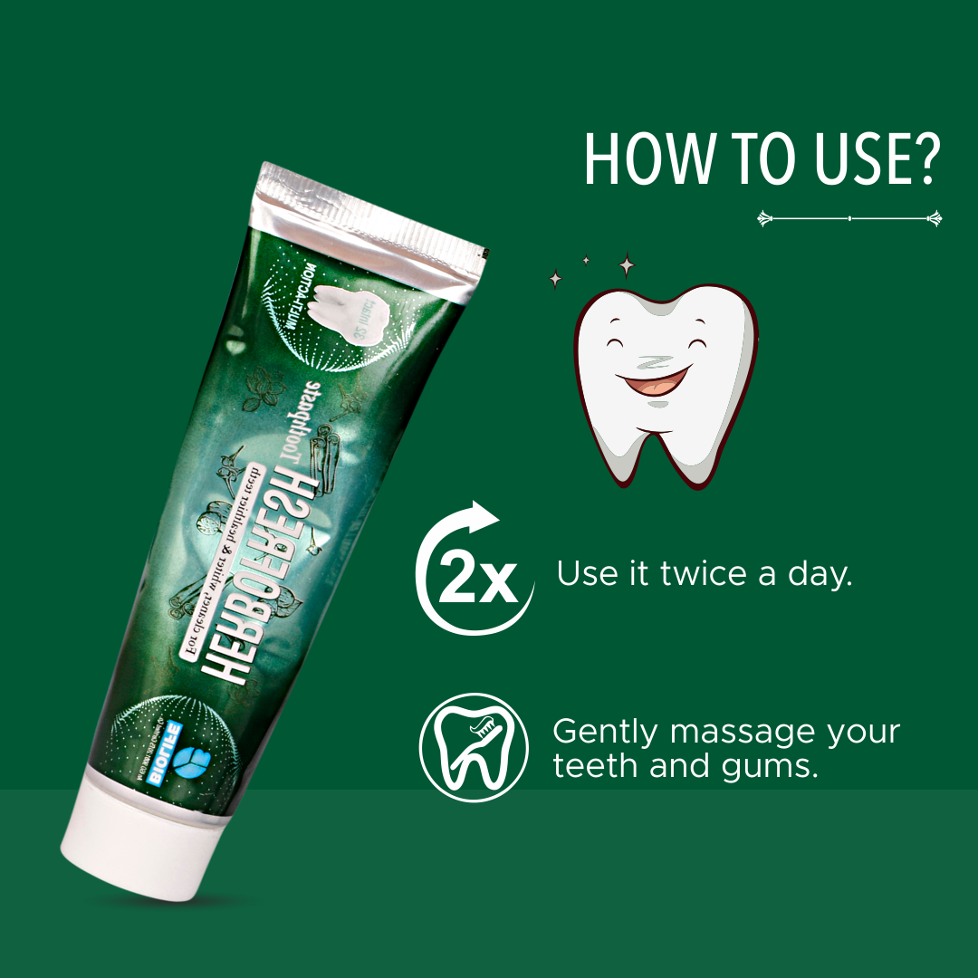 BIOLIFE- Herbofresh toothpaste COMBO (Pack of 3)
