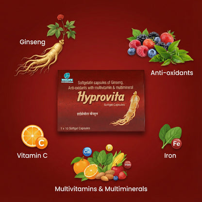 HYPROVITA CAPSULES | Support energy, immunity & overall well-being (1x10x10)