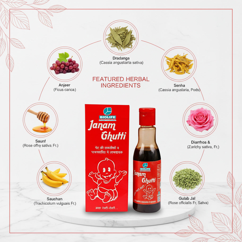 JANAM GHUTTI | All-round growth of infants 100ML