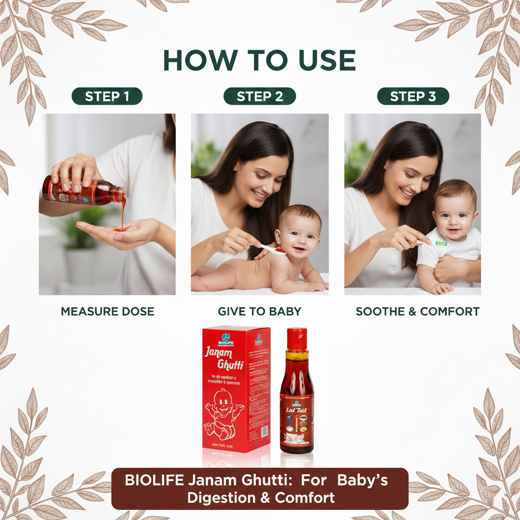 JANAM GHUTTI | All-round growth of infants 100ML