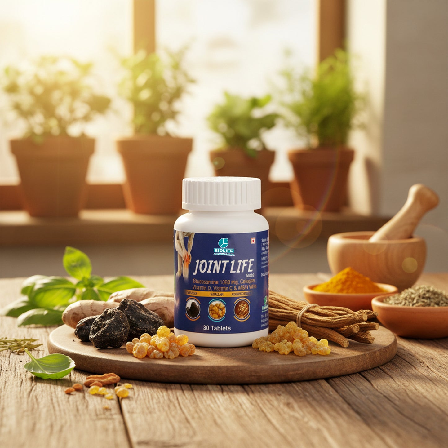 JOINT LIFE TABLETS | Support the healing of worn joint tissues (1X30 TABS)