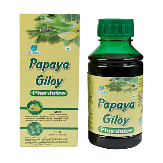 PAPAYA GILOY PLUS JUICE 500ML